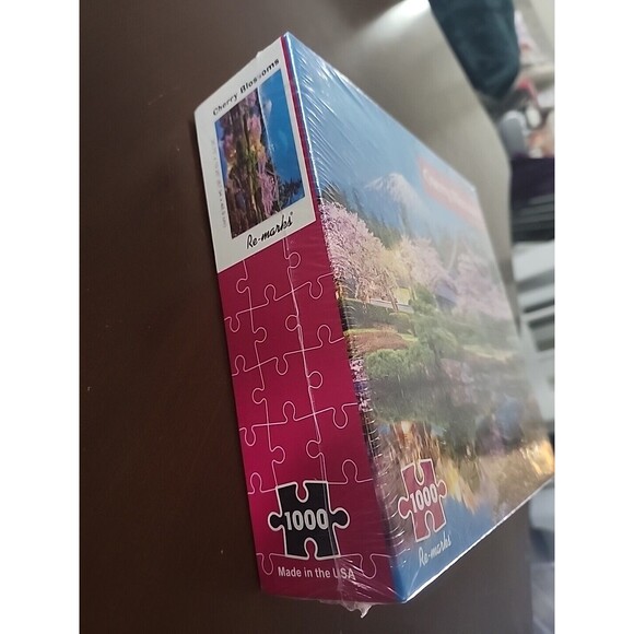 1000 Piece Jigsaw Puzzle - Cherry Blossoms By Re-marks, SEALED New Gift Worthy - Picture 4 of 8